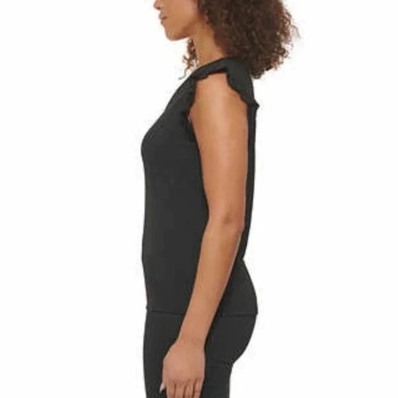 Ladies' Ruffle Sleeve Blouse, NWT - Picture 3 of 5